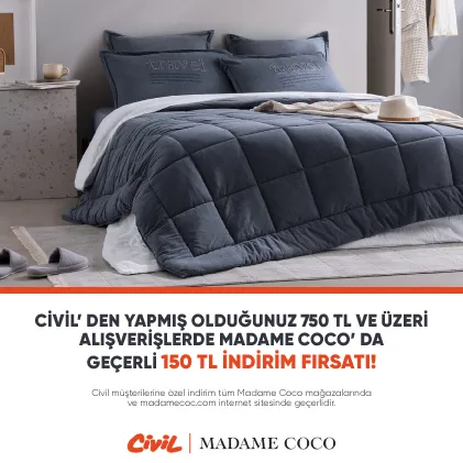 Civil müşterilerine özel Madame Coco’da kaçırılmayacak fırsat!